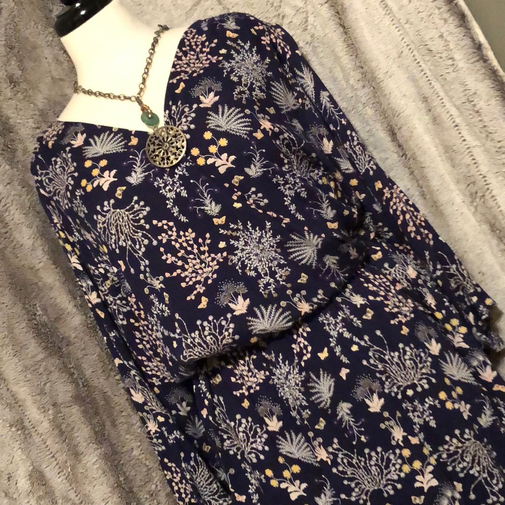Beautiful Floral Pattern Dress